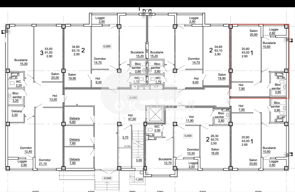 Apartament, COJUȘNA