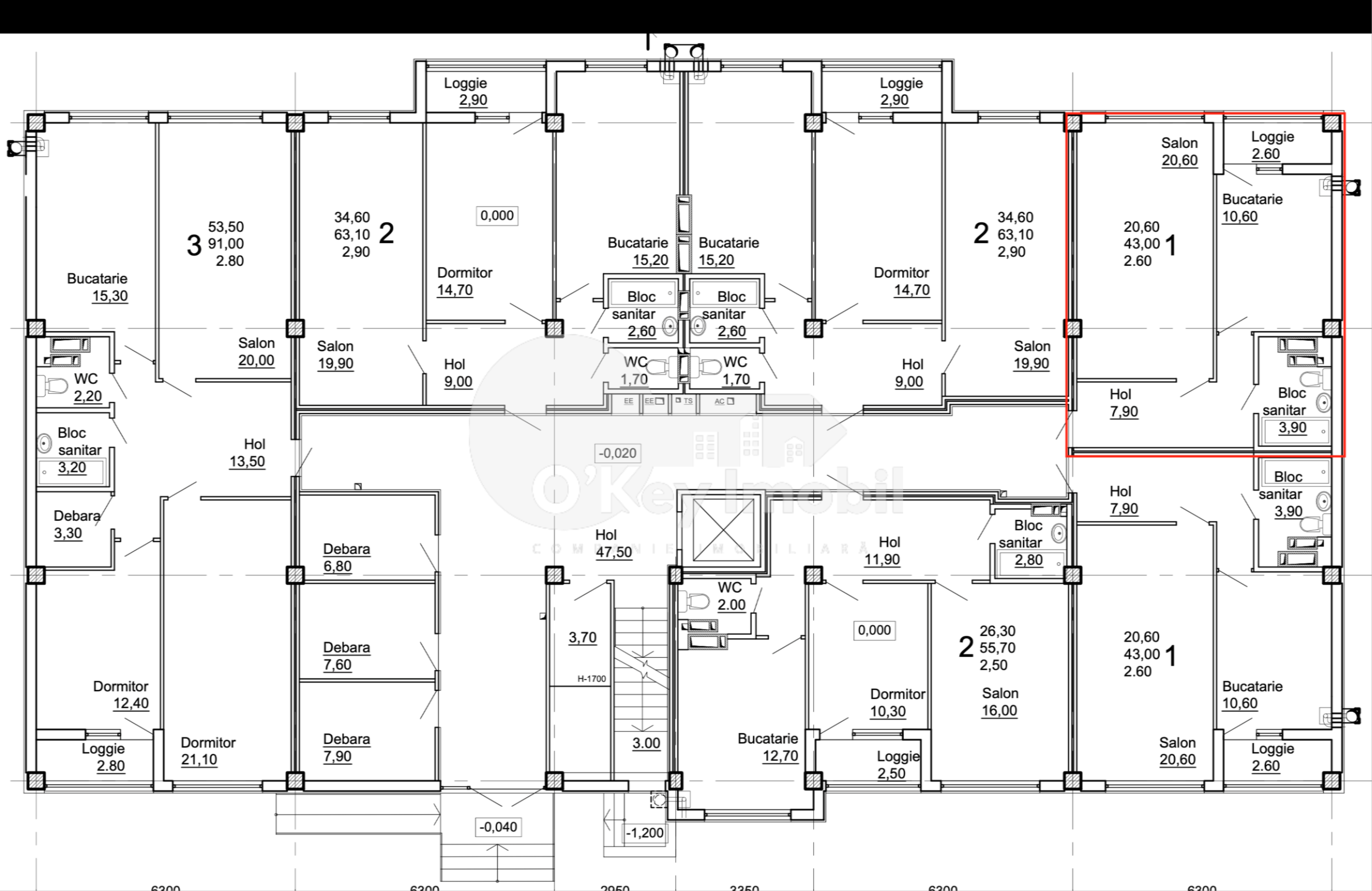 Apartament, COJUȘNA