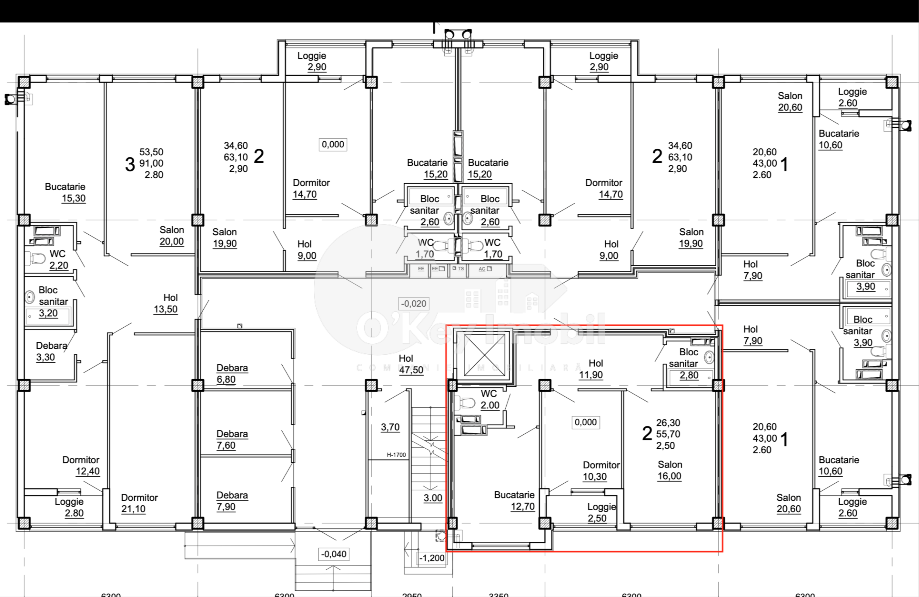 Apartament, COJUȘNA