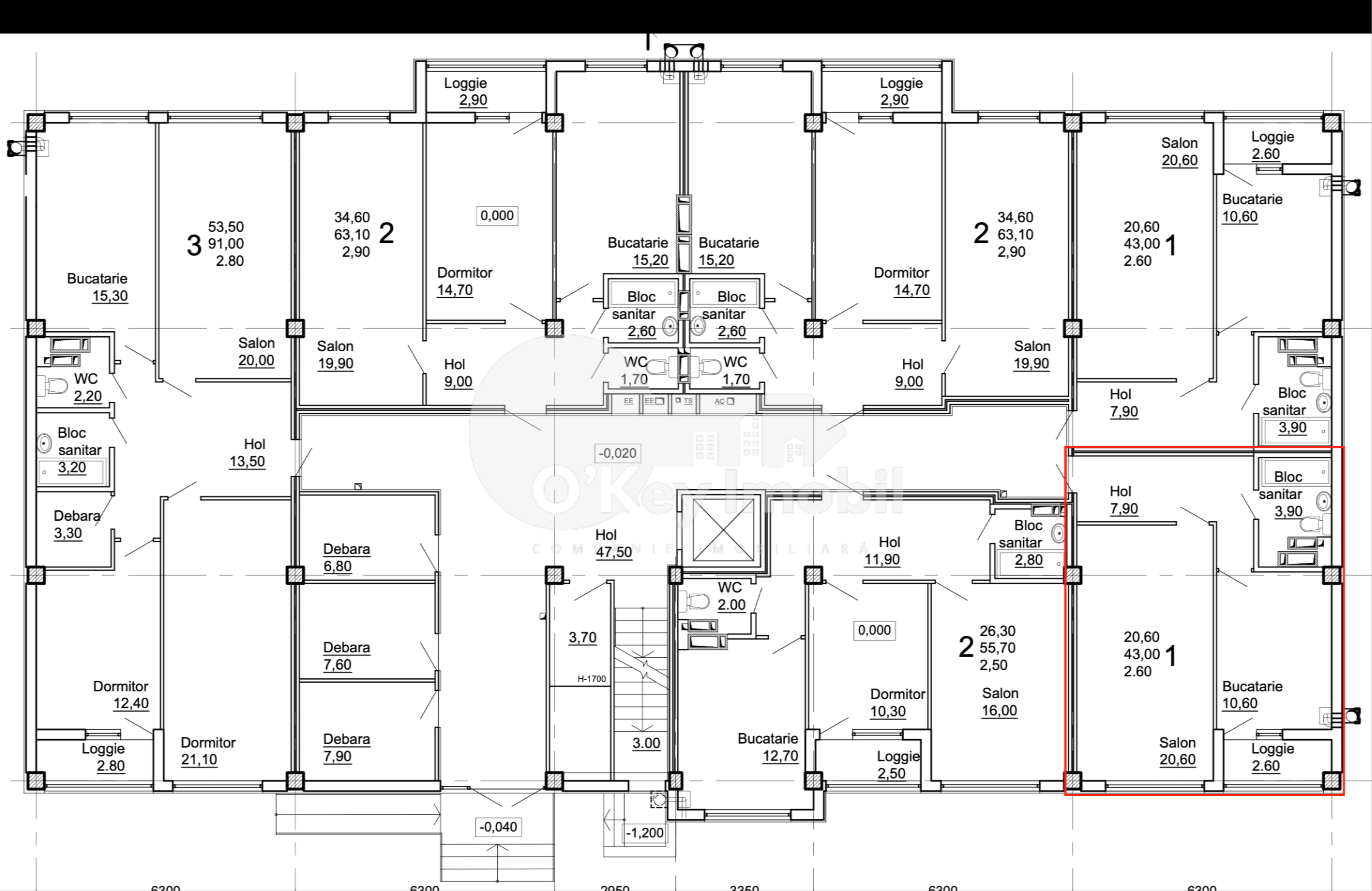 Apartament, COJUȘNA