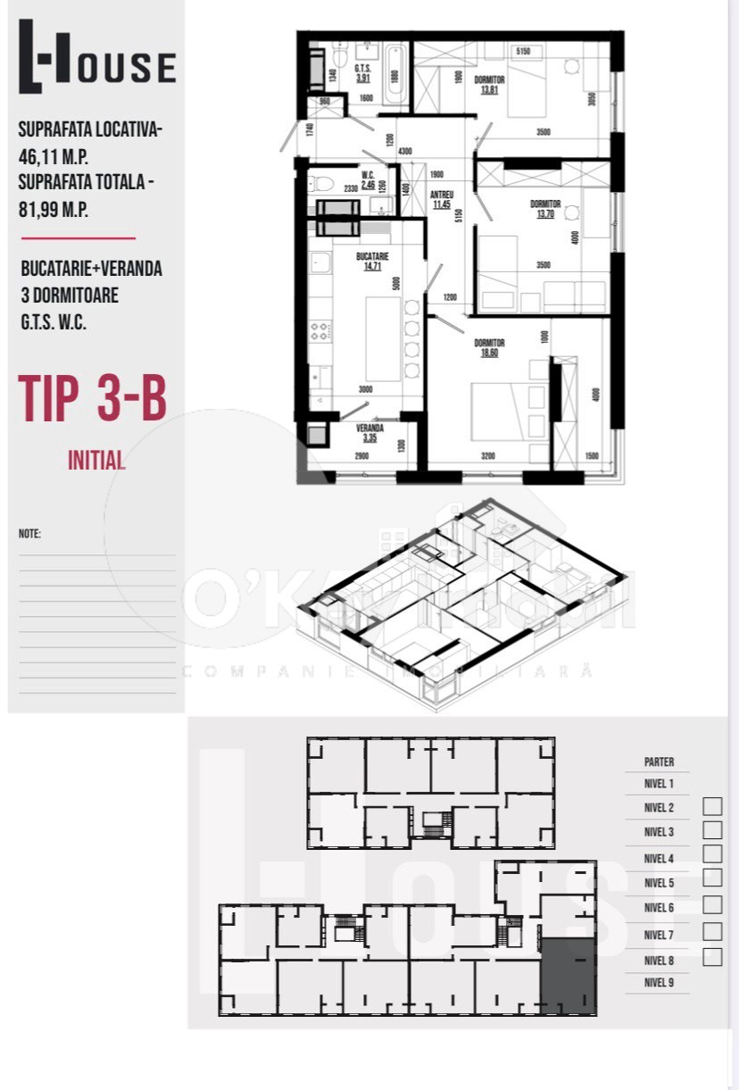 Apartament, STRĂȘENI