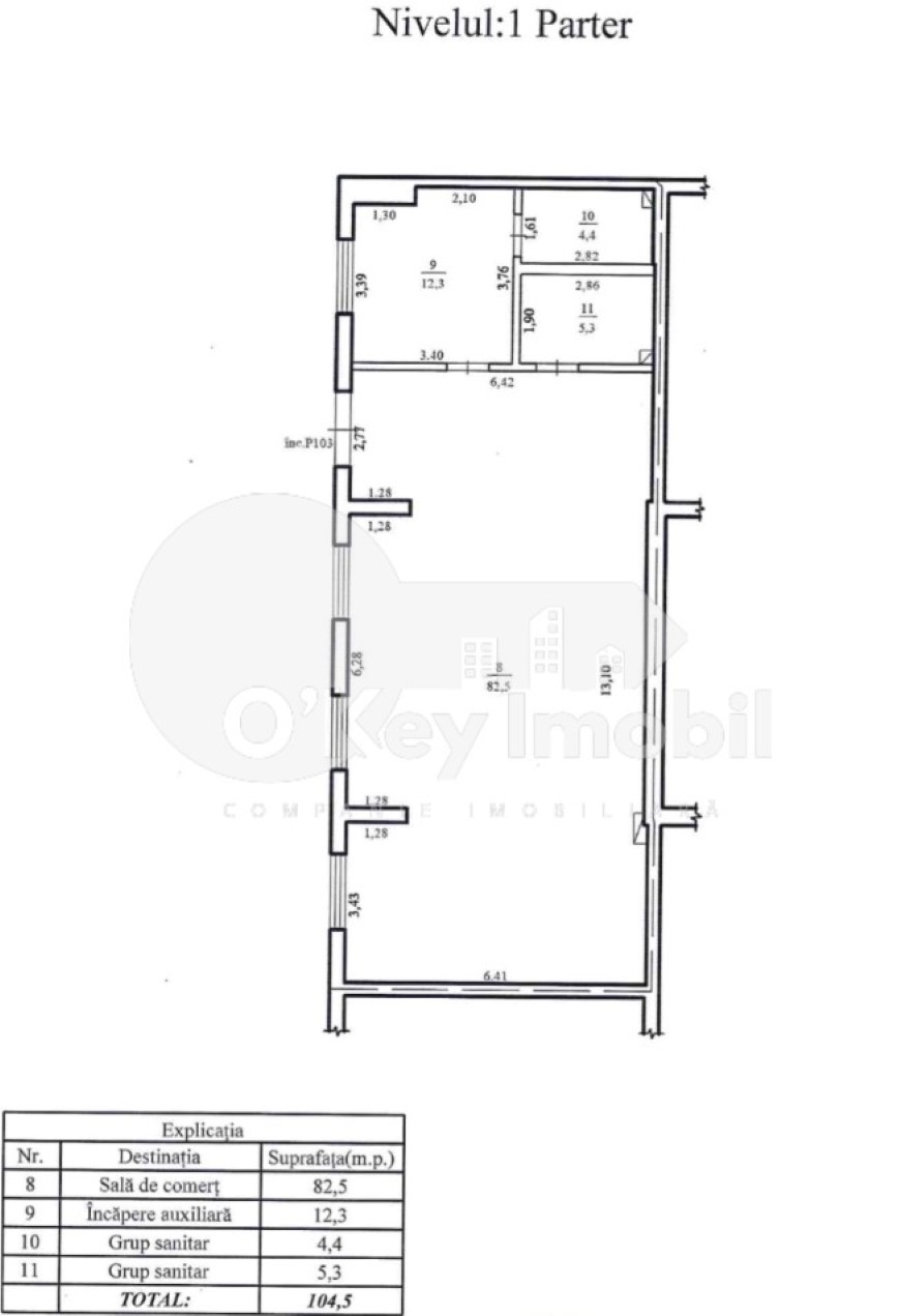 Spațiu comercial, STRĂȘENI