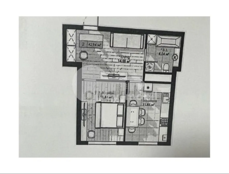 Квартира, Рышкановка, ТУДОР ВЛАДИМИРЕСКУ