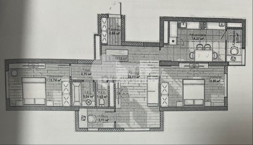 Apartament, Râșcani, TUDOR VLADIMIRESCU