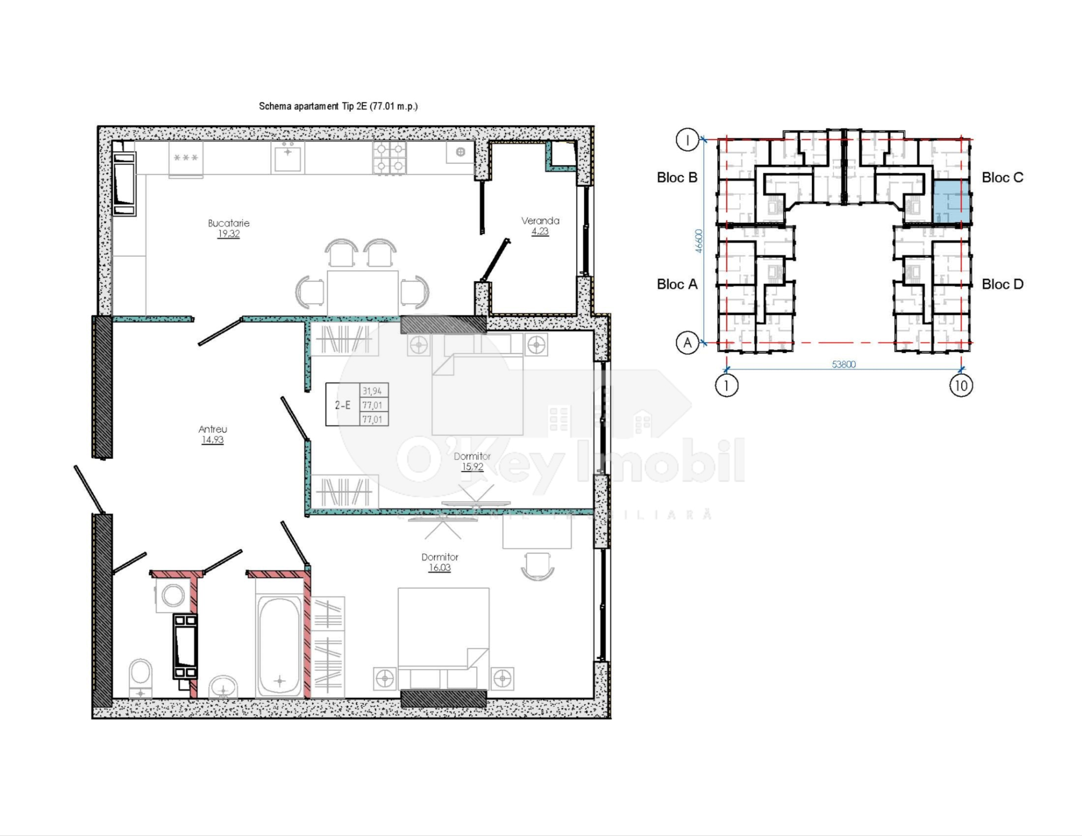 Apartament, STRĂȘENI