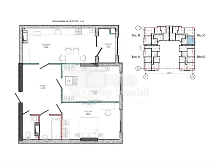 Apartament, STRĂȘENI