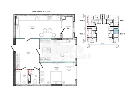 Apartament, STRĂȘENI