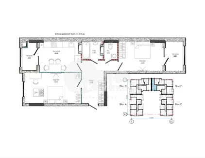 Apartament, STRĂȘENI