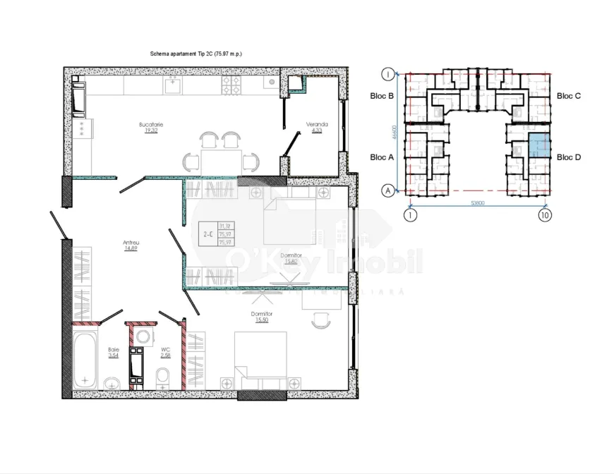Apartament, STRĂȘENI