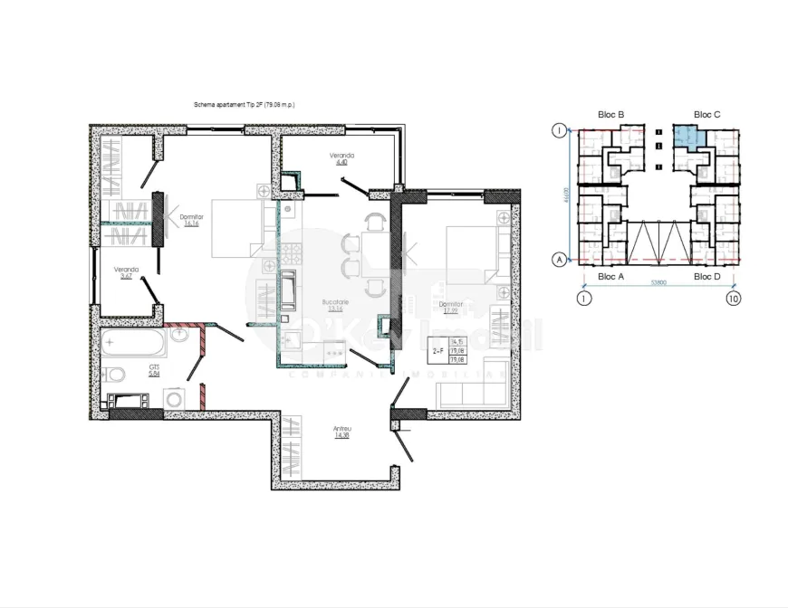 Apartament, STRĂȘENI
