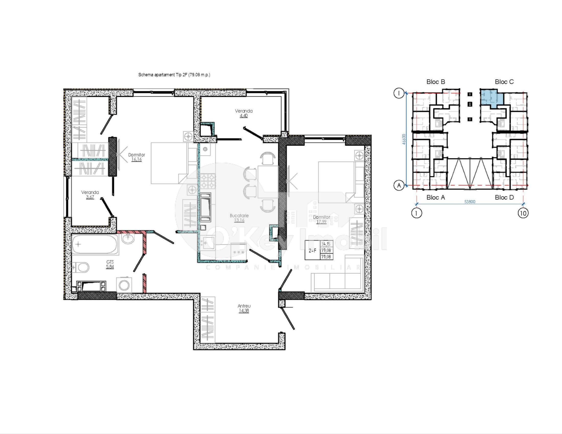 Apartament, STRĂȘENI