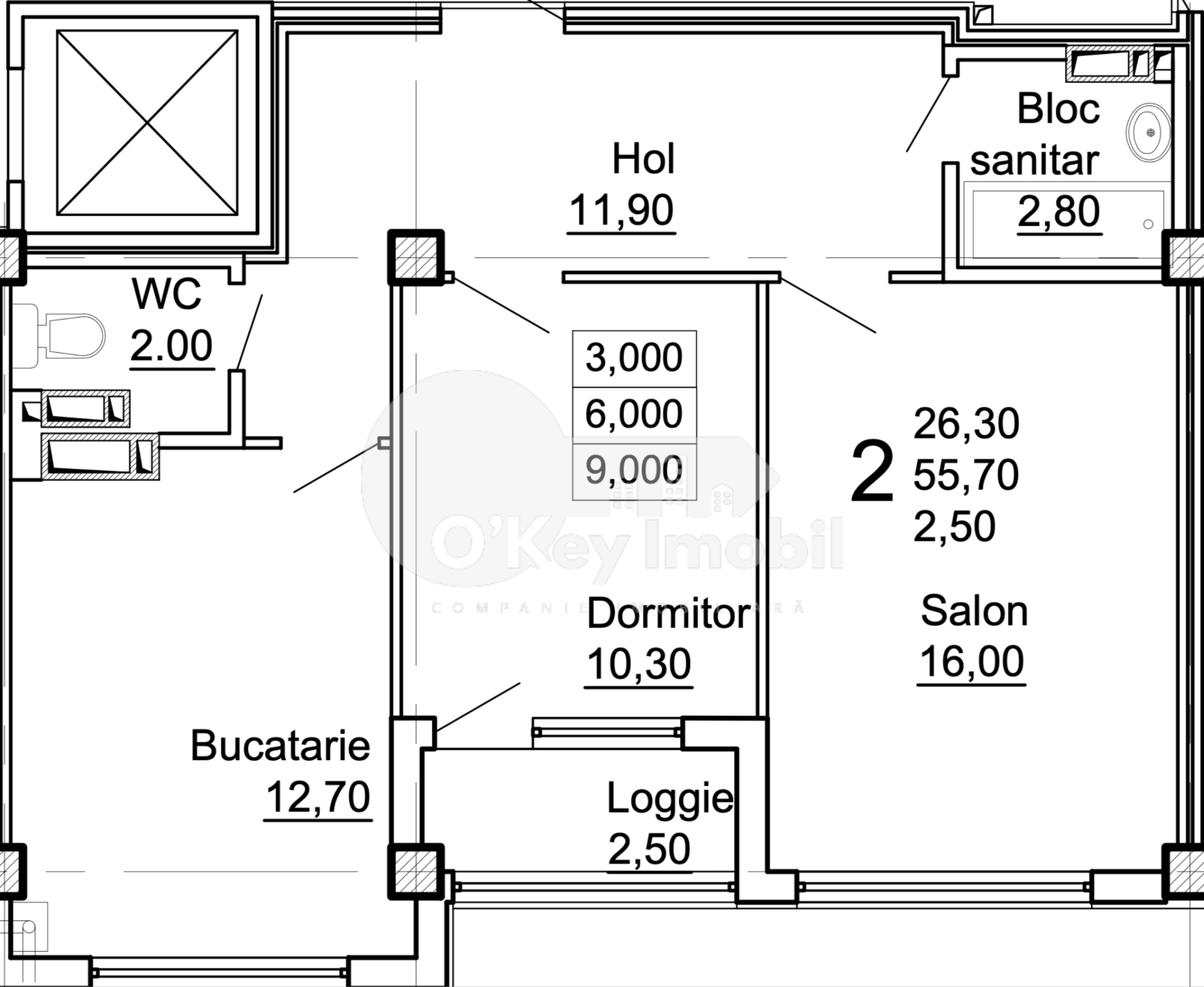 Apartament, COJUȘNA