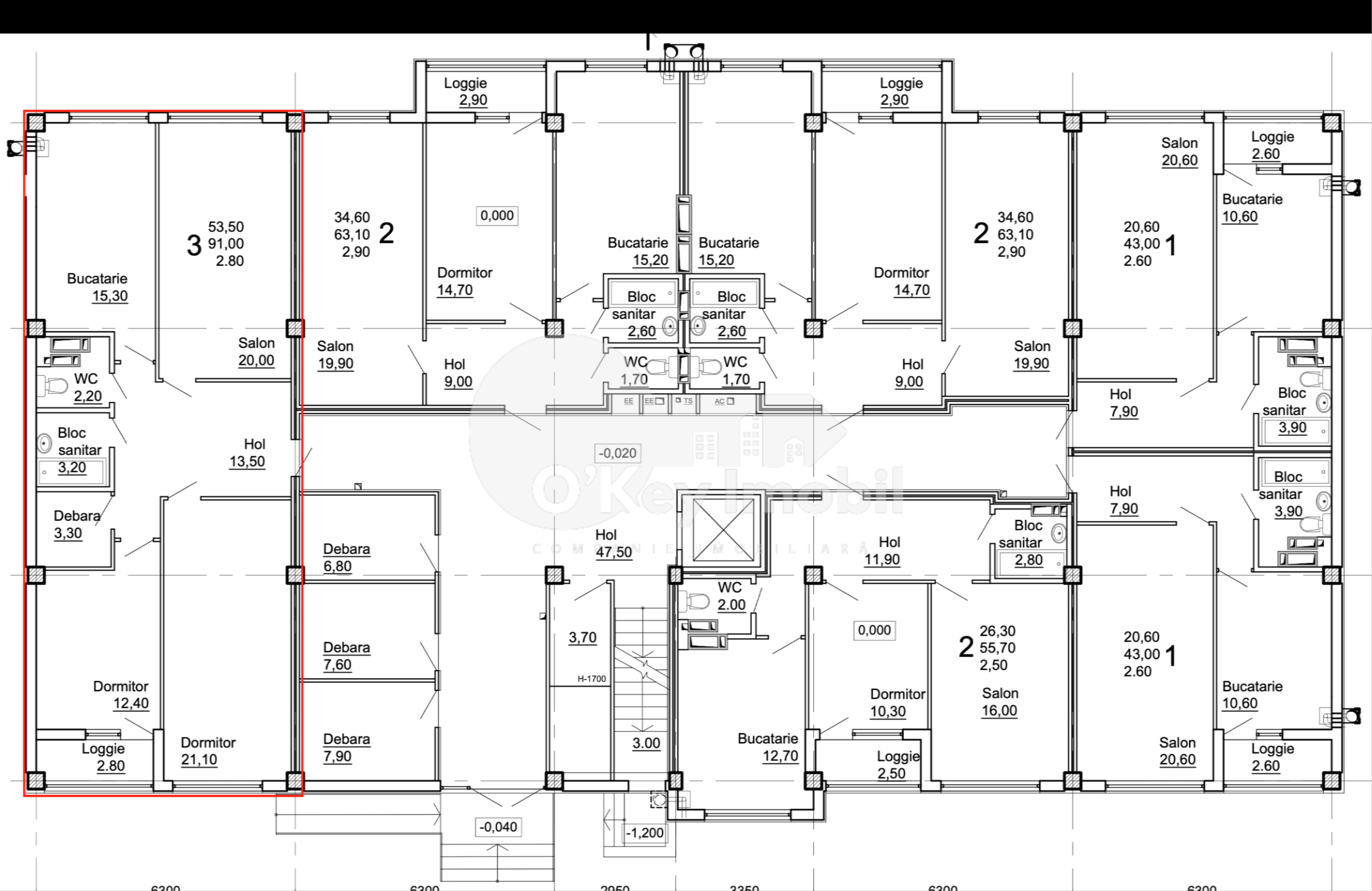 Apartament, COJUȘNA