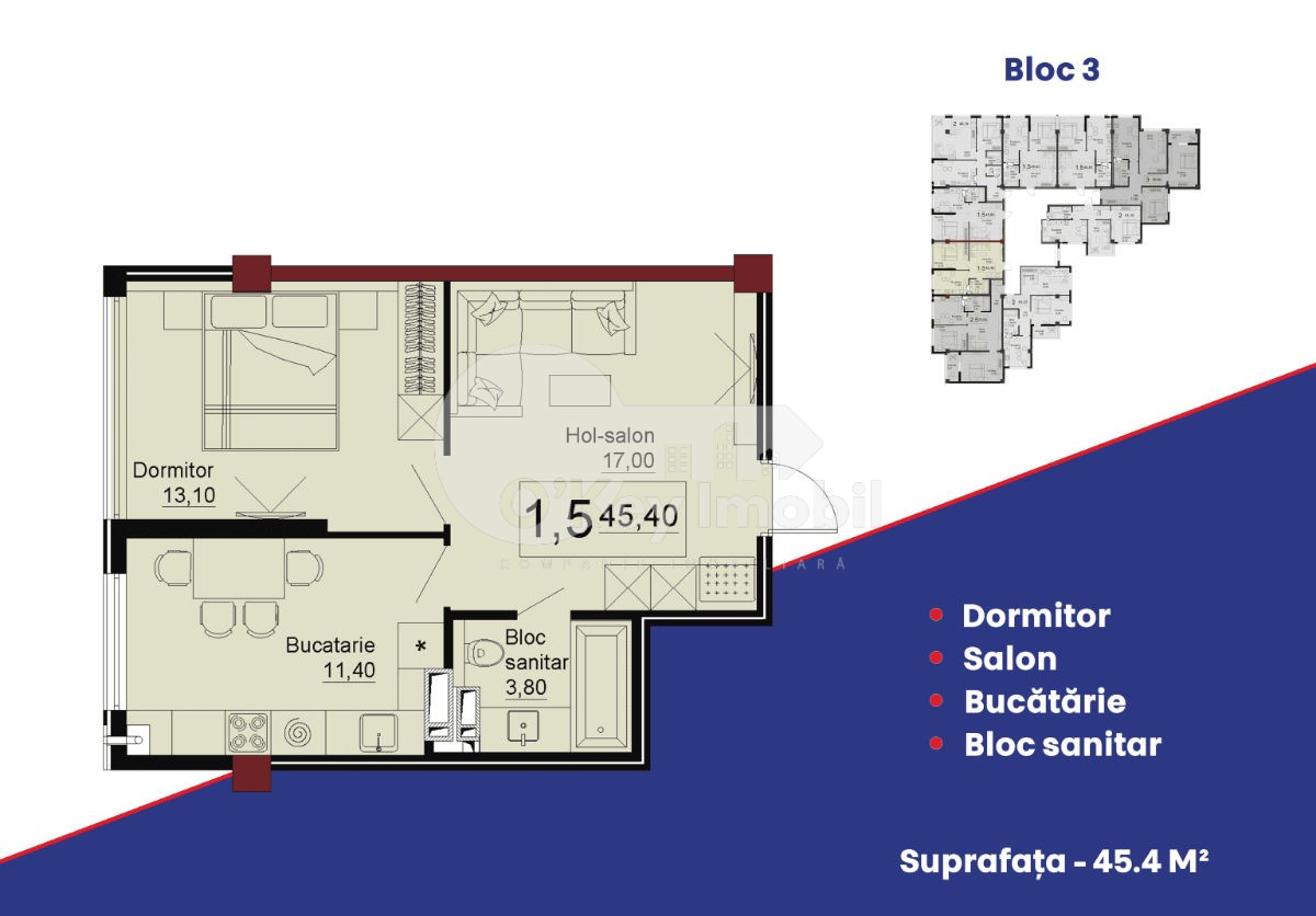Apartament, Telecentru, STR. IALOVENI