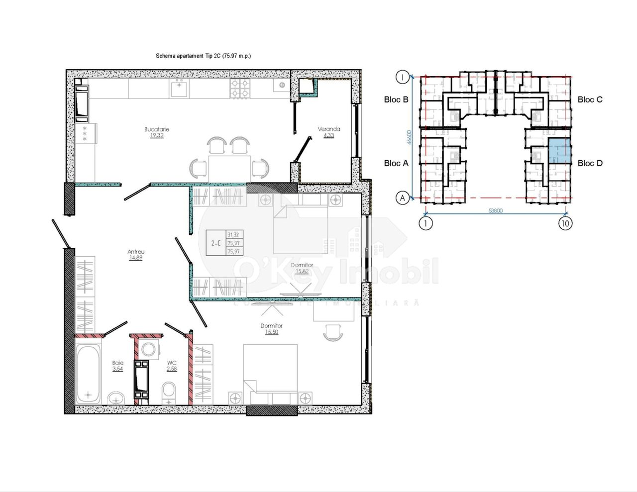 Apartament, STRĂȘENI