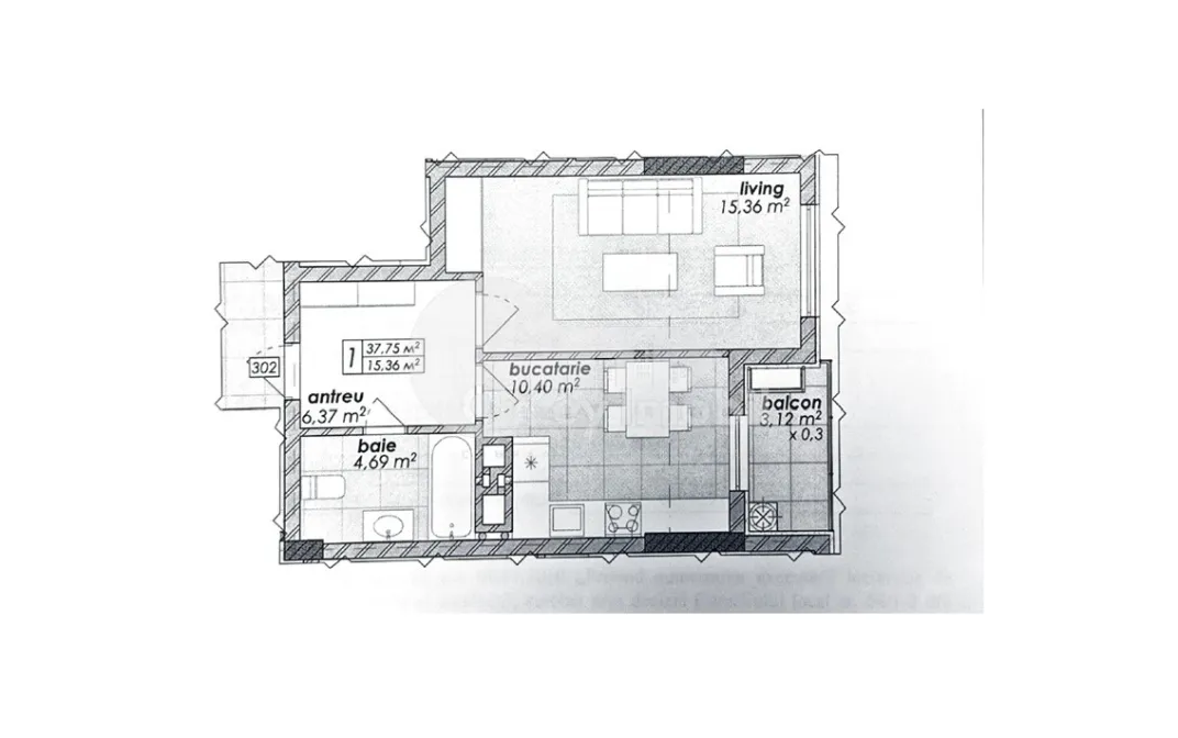 Apartament, Râșcani, CALEA ORHEIULUI