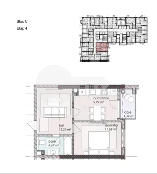 Квартира, Дурлешты, Н. ДИМО