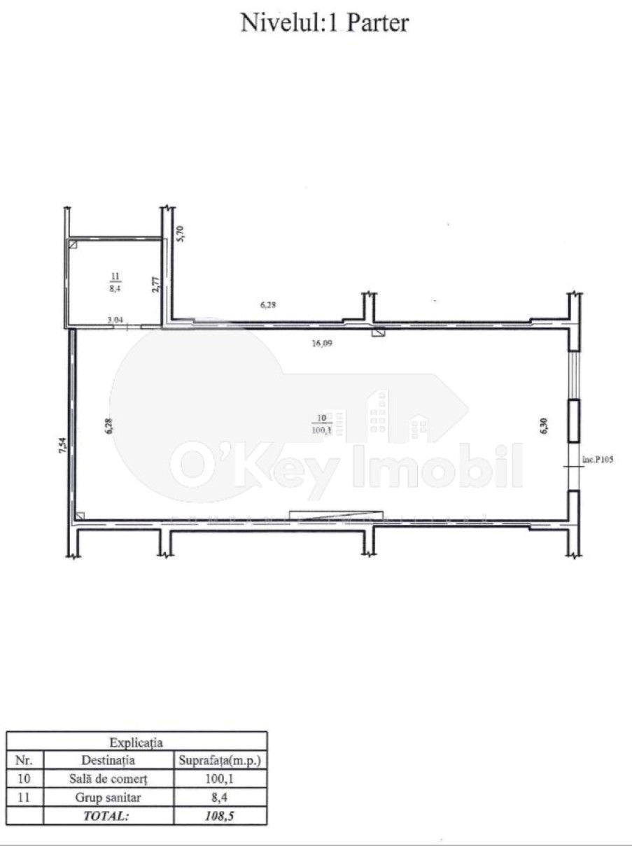 Spațiu comercial, STRĂȘENI