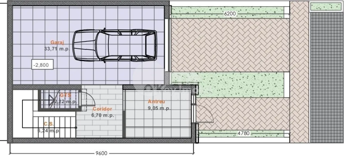 Townhouse,Buiucani, GHIOCEILOR
