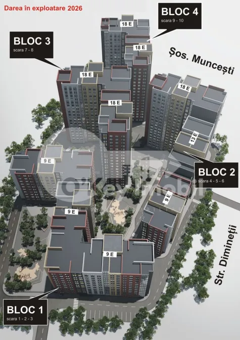 Apartament, Botanica, DIMINEȚII